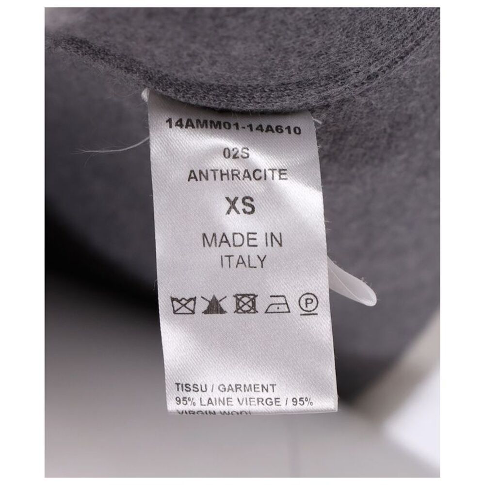 Chlo Angora Blanket Coat In Gray Wool - image 7